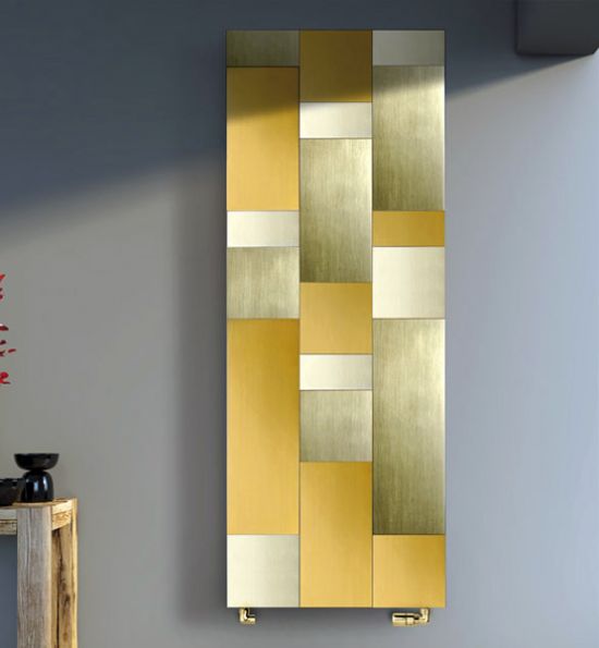 Дизайнерский радиатор Margaroli Riflessi Gold RI11